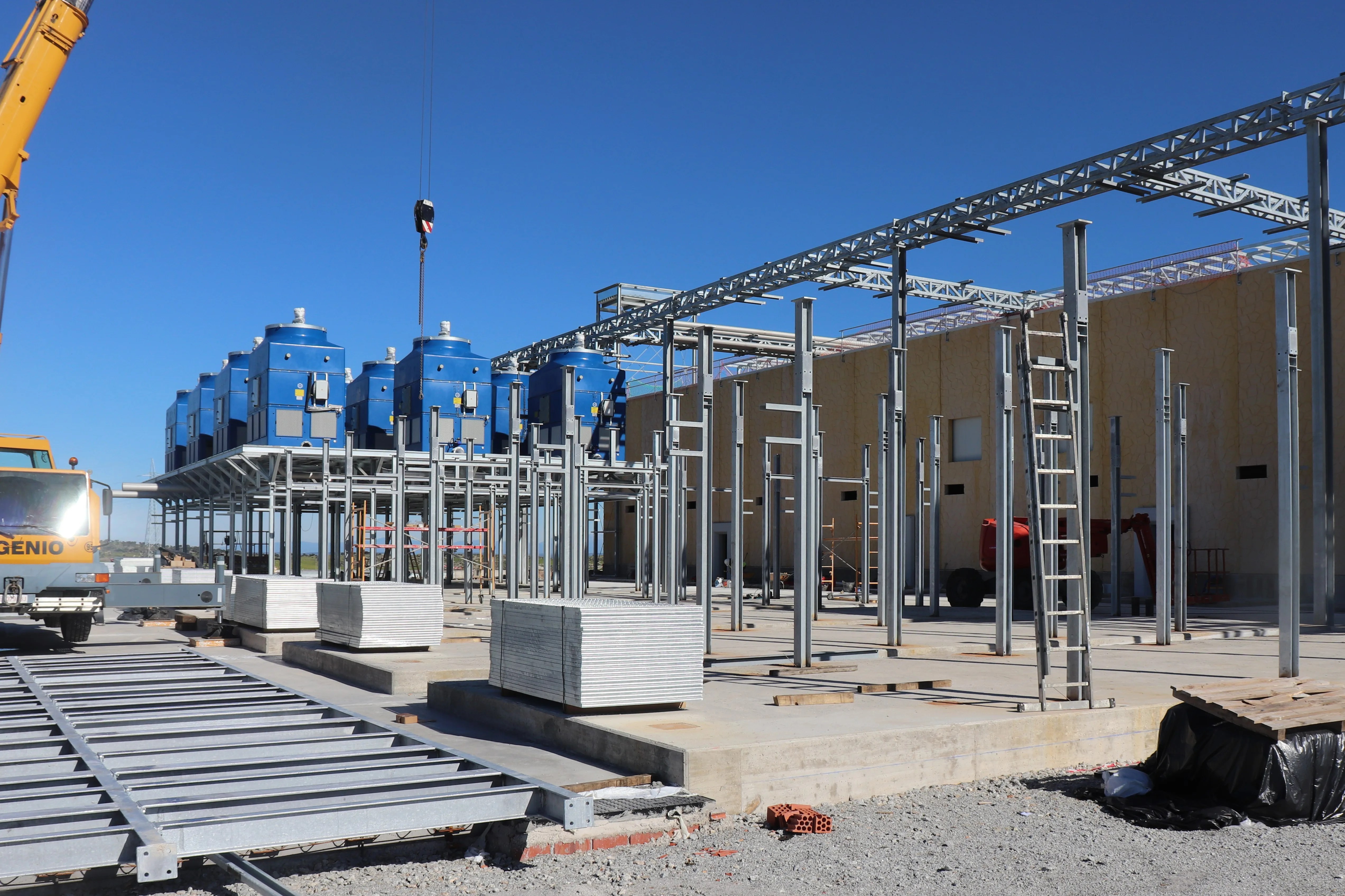Imagen de las instalaciones de la fábrica de diamantes sintético de Trujillo (Cáceres). EFE/Eduardo Villanueva