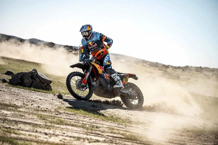 El joven español Edgar Canet (Red Bull KTM).