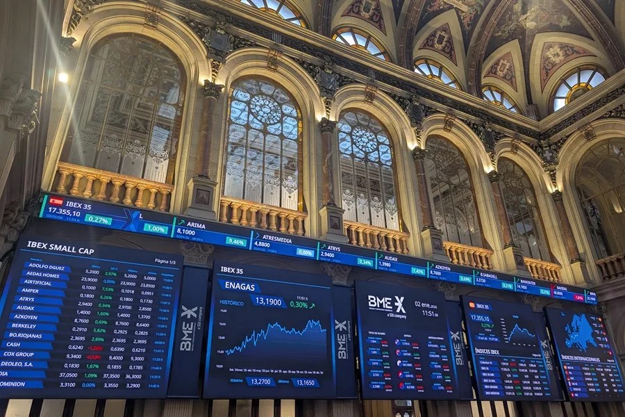 Vista general del parqué madrileño, en una imagen de archivo.