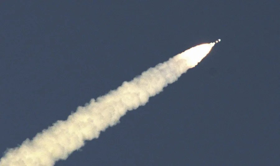 Imagen de archivo de otra misión de la ISRO