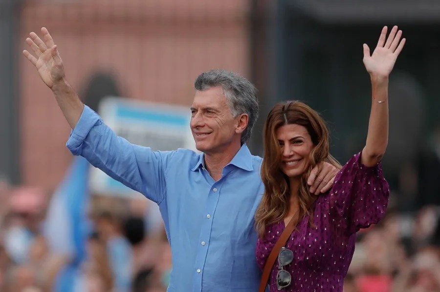 El expresidente argentino Mauricio Macri se separa de su esposa, Juliana Awada