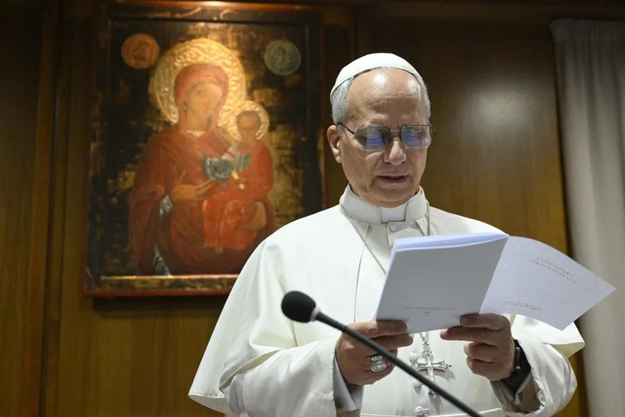 Discurso del papa ante el cuerpo diplomático