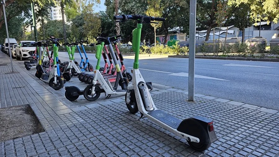 Patinetes eléctricos.