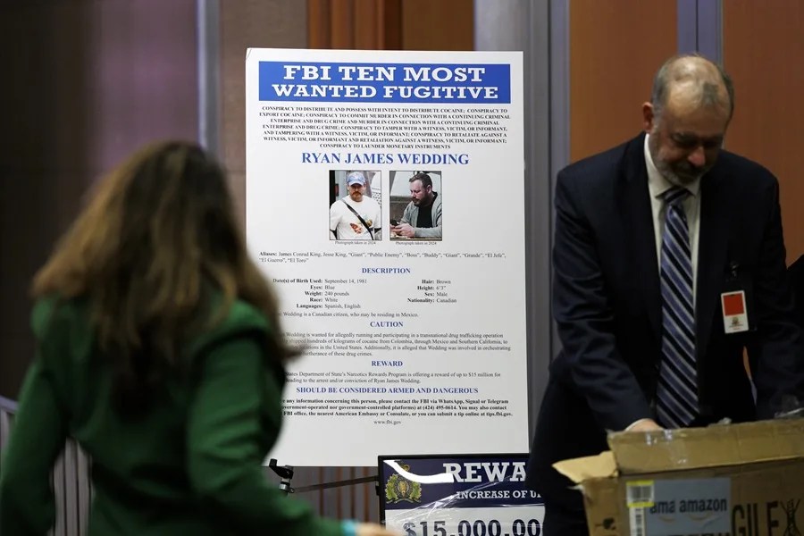 El narcotraficante y exatleta olímpico canadiense Ryan Wedding ha sido detenido