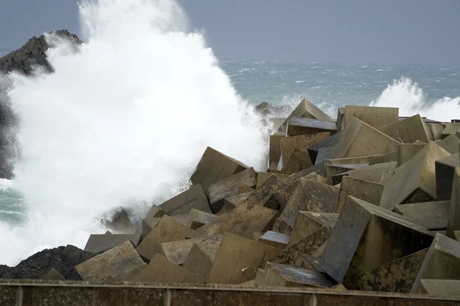 Avisos por el temporal en España