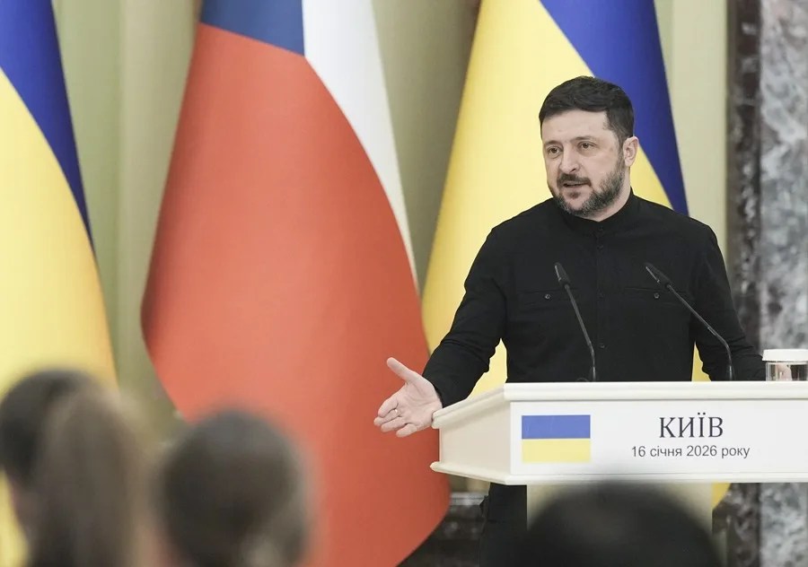 El presidente ucraniano, Volodímir Zelenski