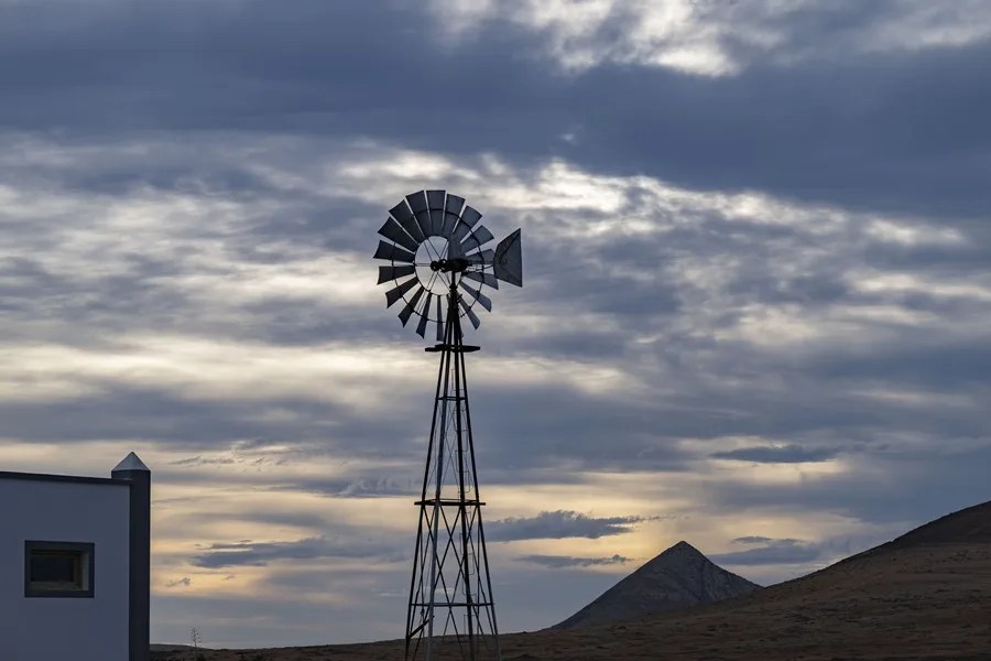 Nubosidad en la localidad de La Oliva,