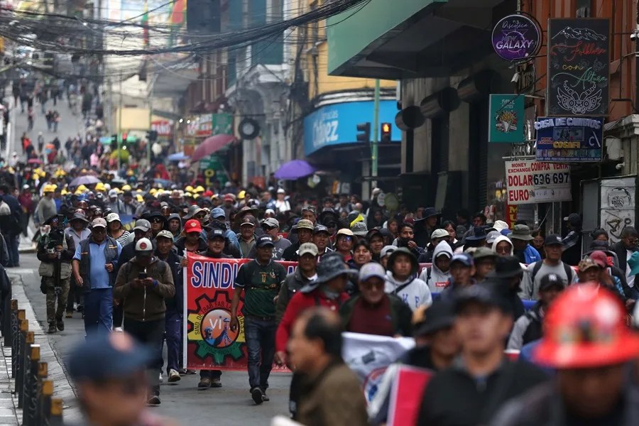 Bolivia manifestaciones