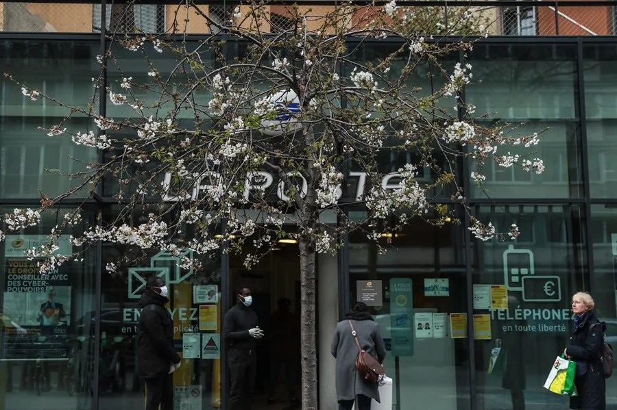 Una oficina de La Poste