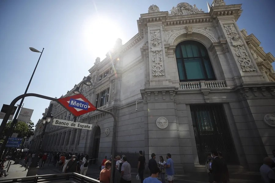 Imagen de archivo de la sede del Banco de España en Madrid