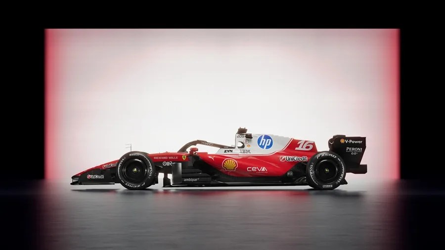 nuevo monoplaza Ferrari de F1, el SF26, que pilotarán Lewis Hamilton y Charles Leclerc la próxima temporada