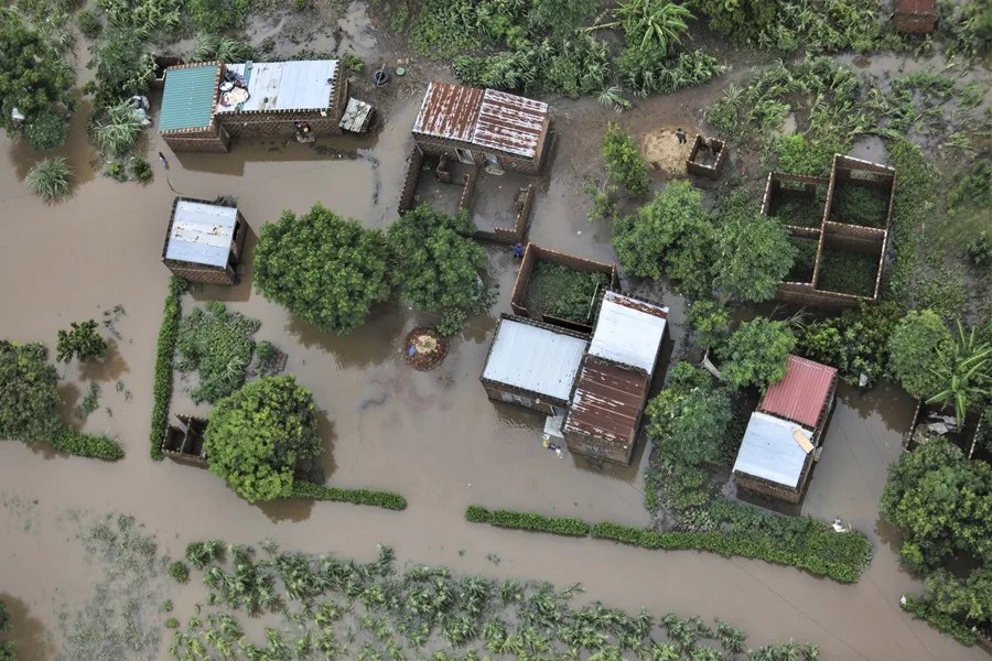 Miles de desplazados por las inundaciones en Mozambique, según ACNUR