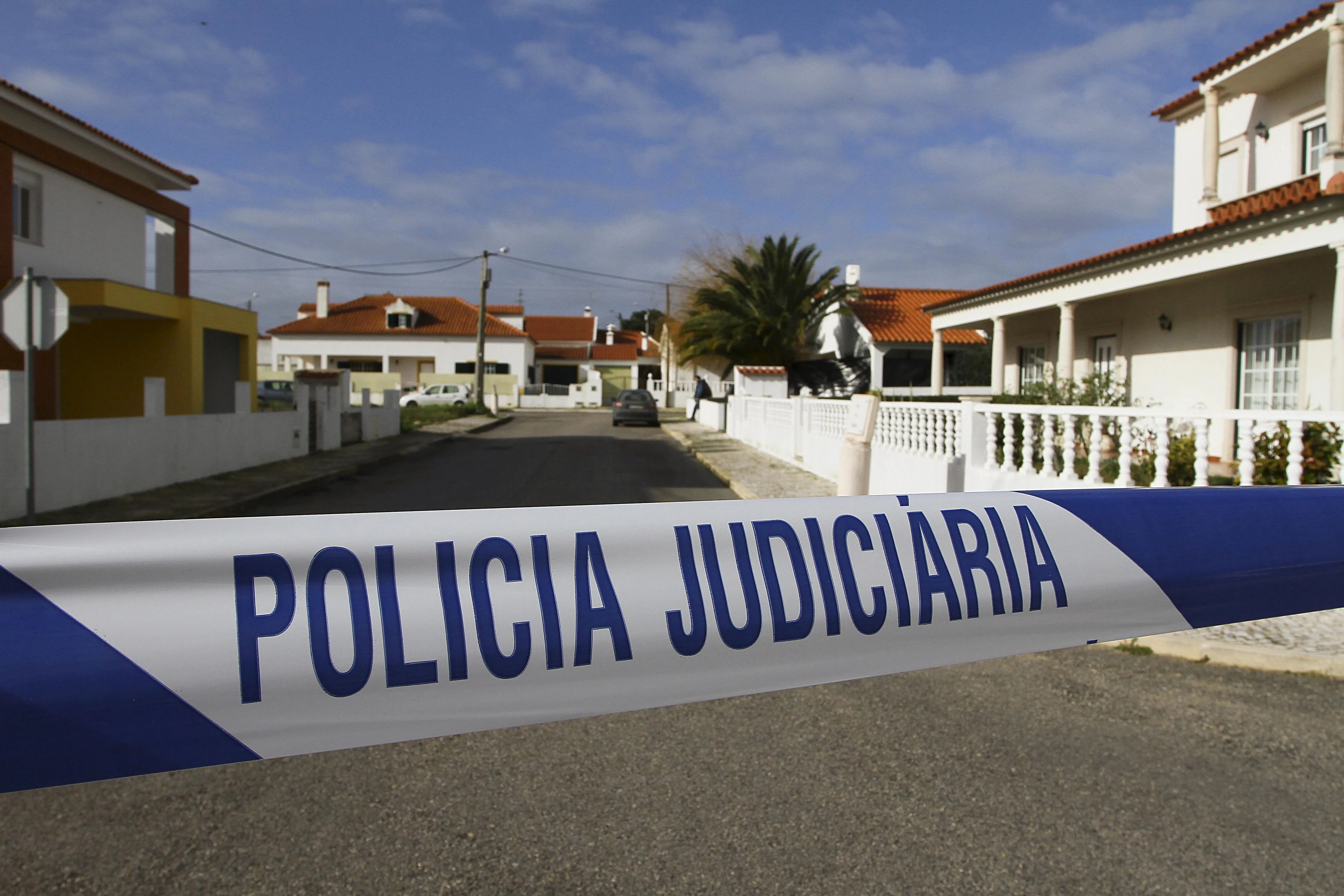 Un cordón de la policía judicial , en una imagen de archivo.