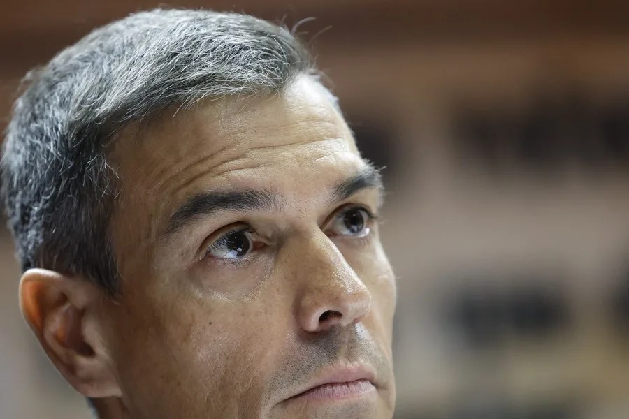 El presidente del Gobierno, Pedro Sánchez
