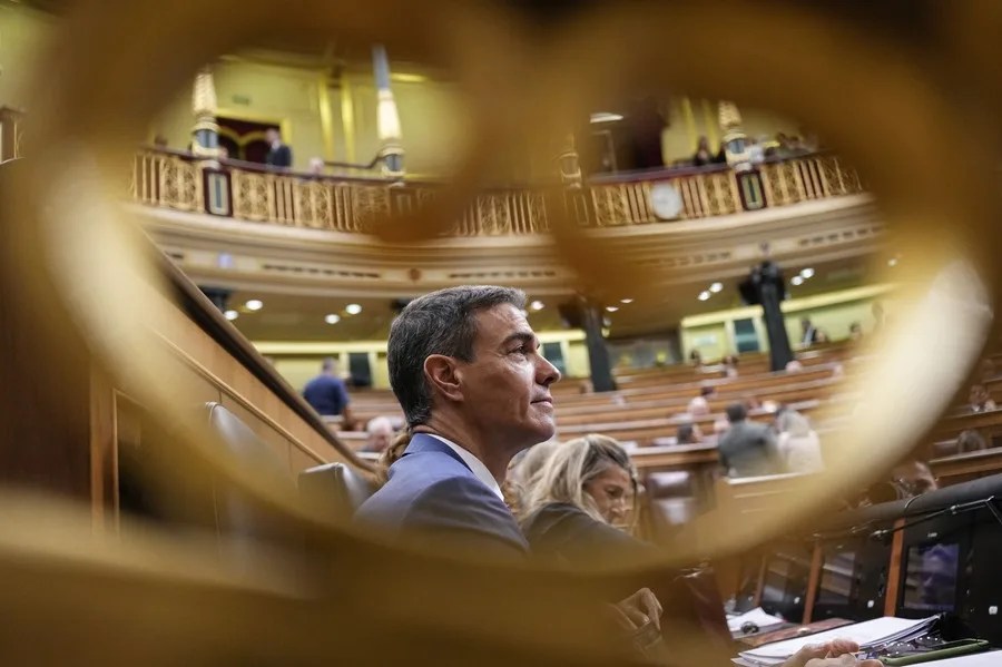 El presidente del Gobierno, Pedro Sánchez