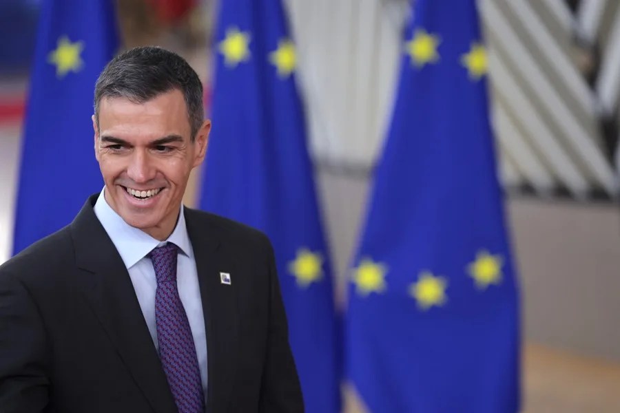 El presidente del Gobierno español, Pedro Sánchez