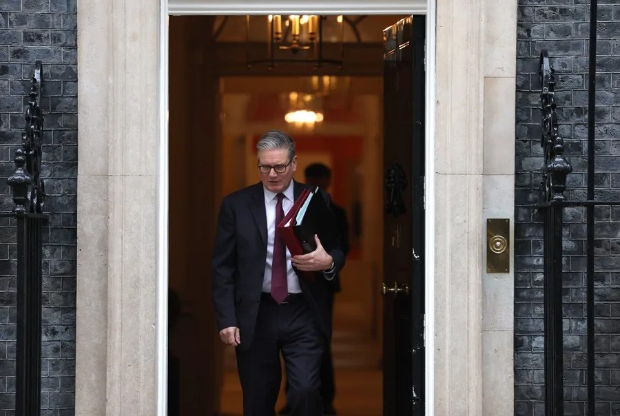 El primer ministro británico, Keir Starmer,