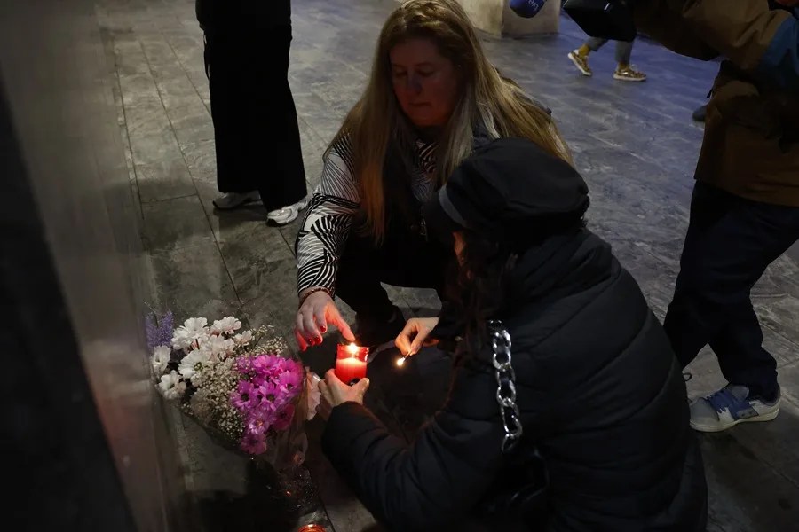Recuerdo a una mujer fallecida por violencia de género.