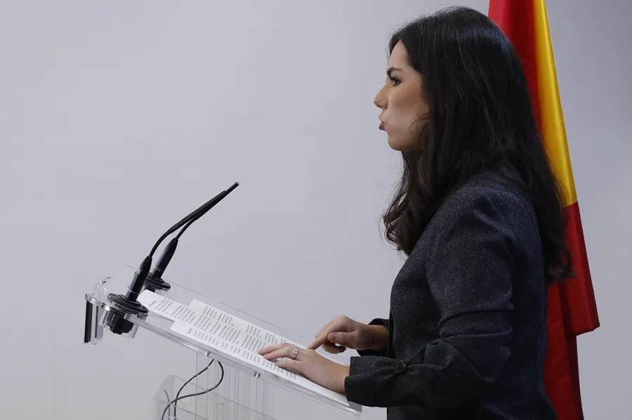 La portavoz de VOX en el Congreso, Pepa Millán