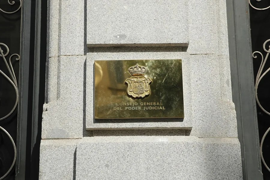 Fachada del edificio sede del Consejo General del Poder Judicial (CGPJ).