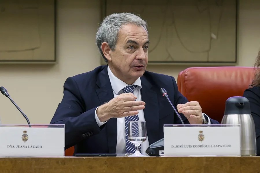El expresidente del Gobierno José Luis Rodríguez Zapatero