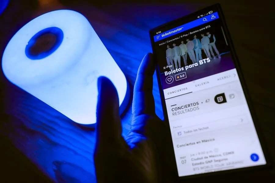 México impulsa una sanción económica contra Ticketmaster por la polémica venta de boletos de BTS