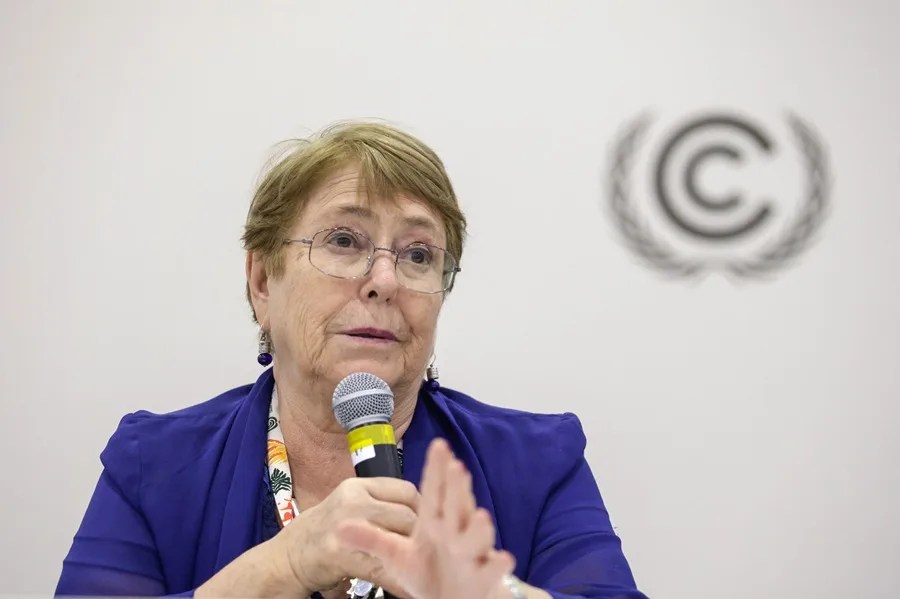 Michelle Bachelet, candidata a dirigir la ONU