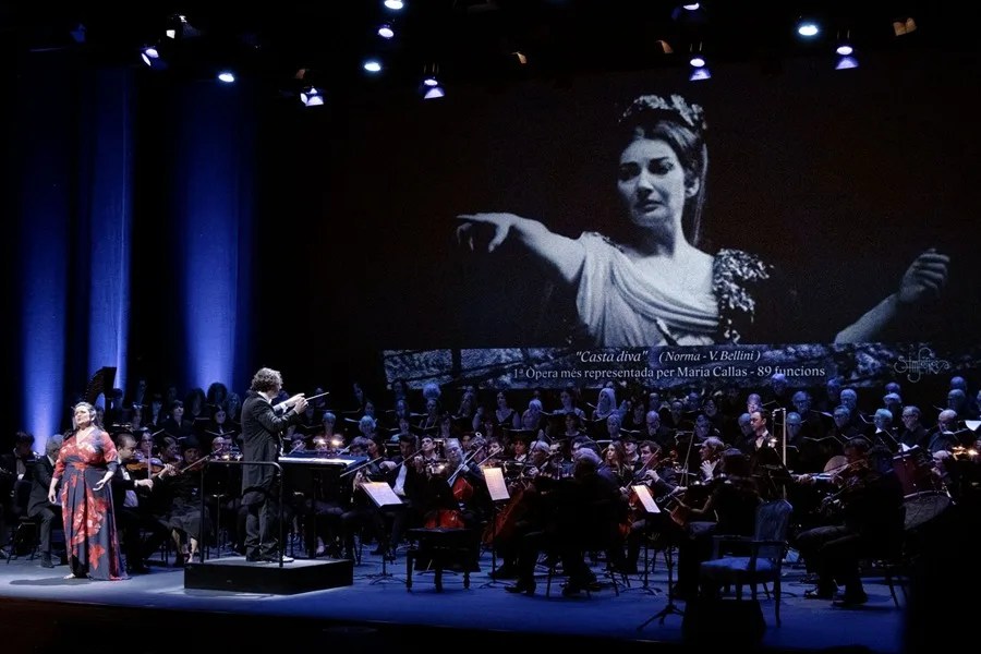 Callas protagoniza el espectáculo ideado por Gorgori para homenajear su figura