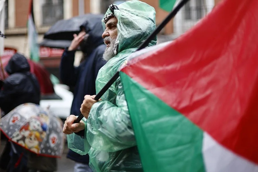 Manifestación contra el genocidio en Gaza