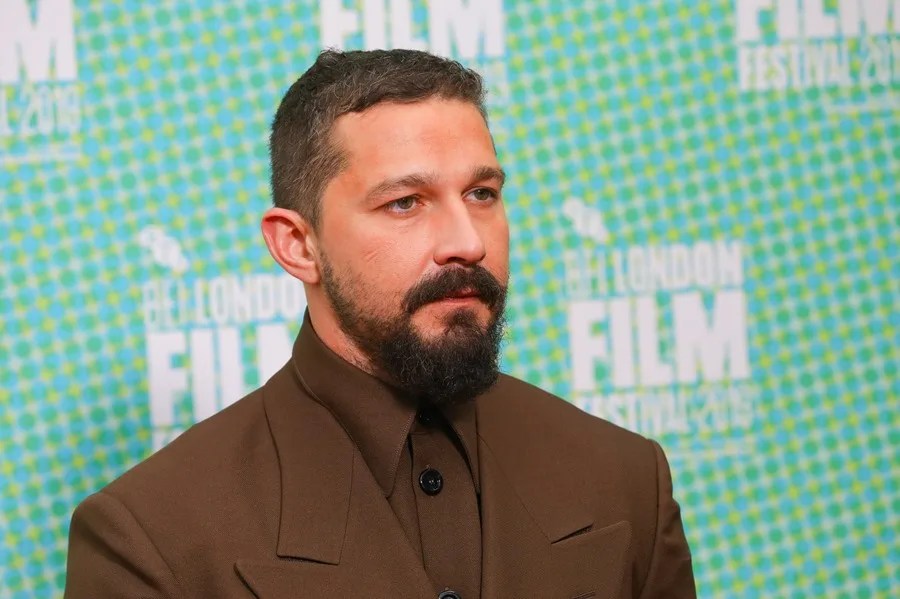 El actor y miembro del reparto estadounidense Shia LaBeouf