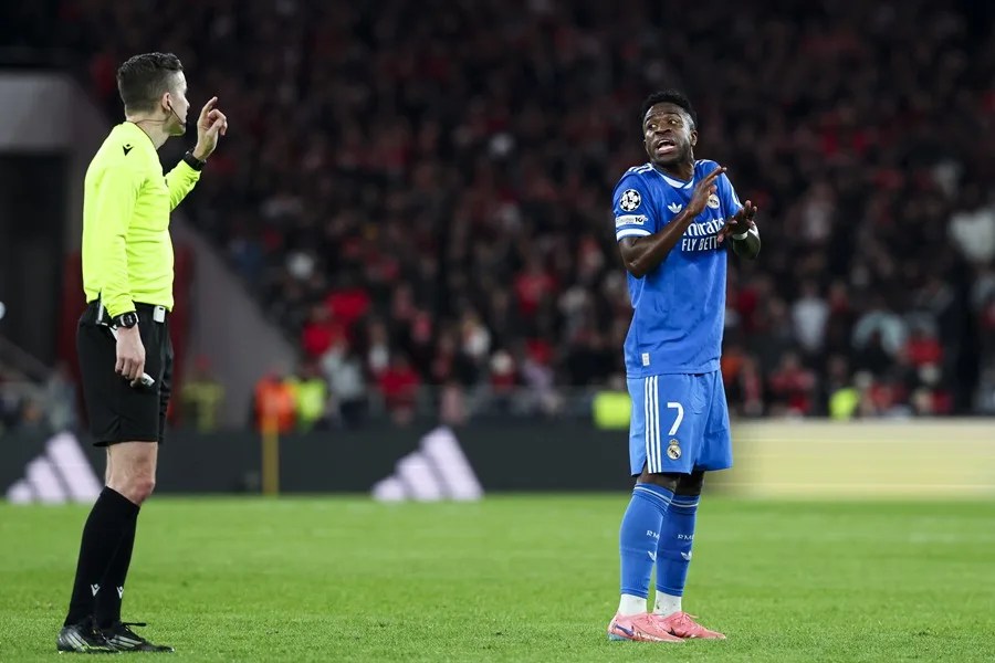 Vinicius Junior, del Real Madrid, denuncia al árbitro racismo en las gradas