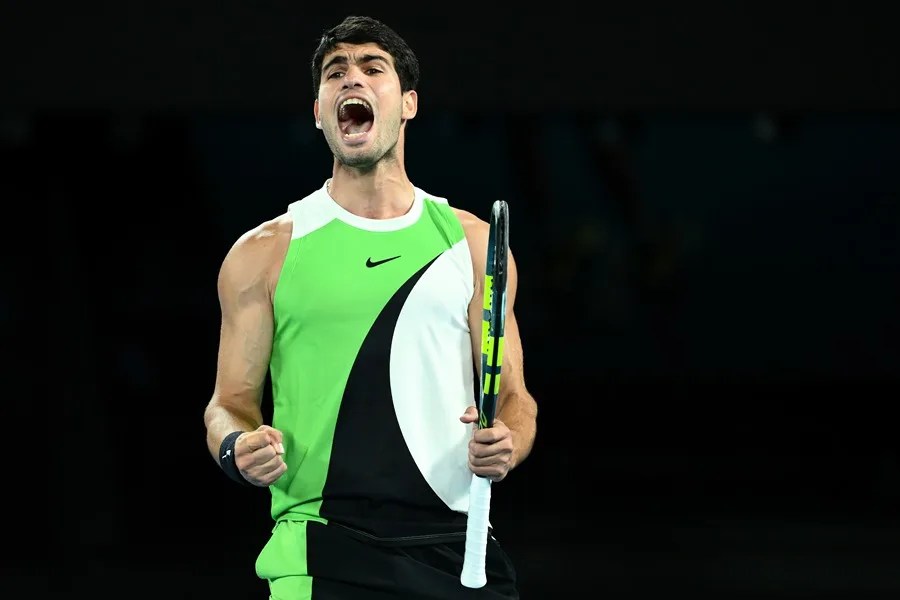 El tenista español Carlos Alcaraz.