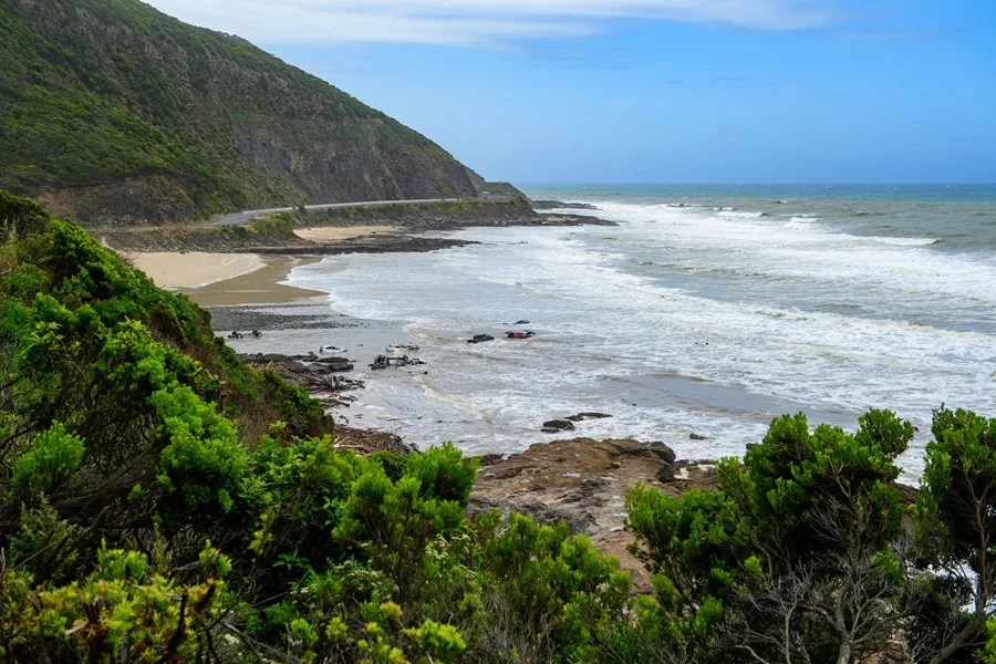Mar revuelto en Australia por un temporal