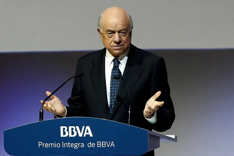 El expresidente del BBVA Francisco Gonzále
