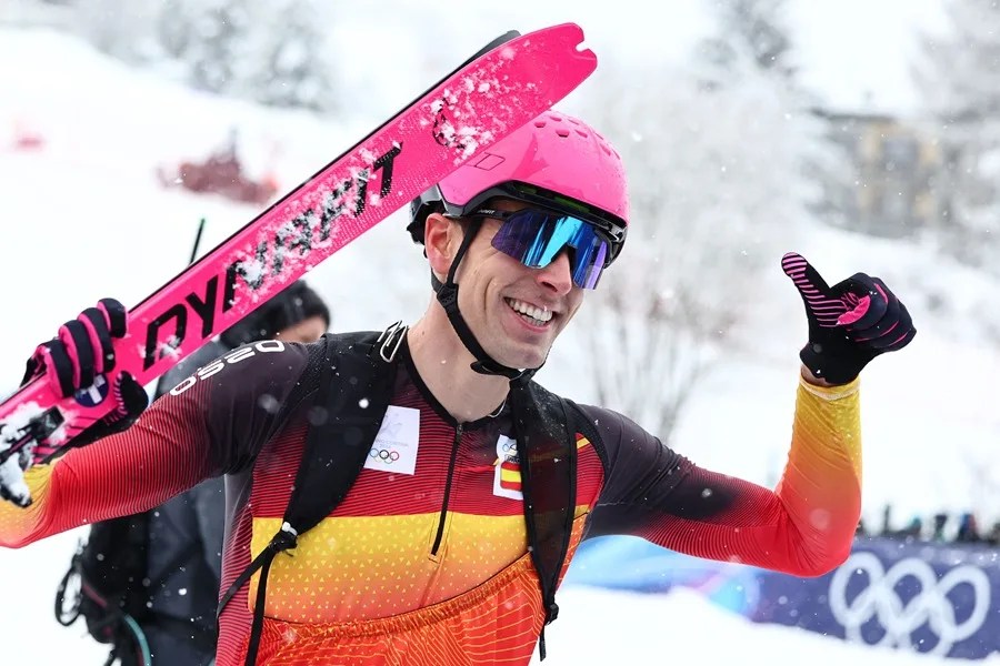 El medallista de oro español Oriol Cardona Coll