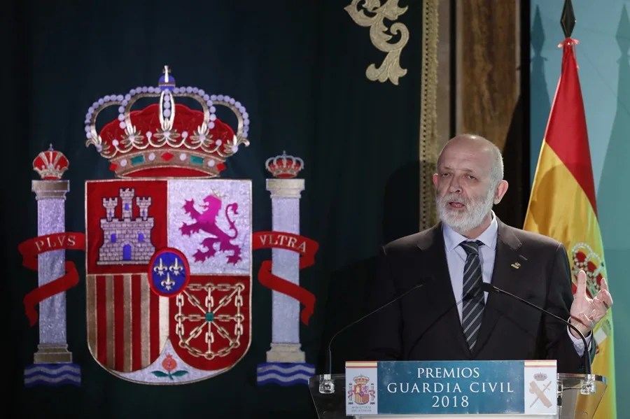 El exdirector de la Guardia Civil Félix Vicente Azón.