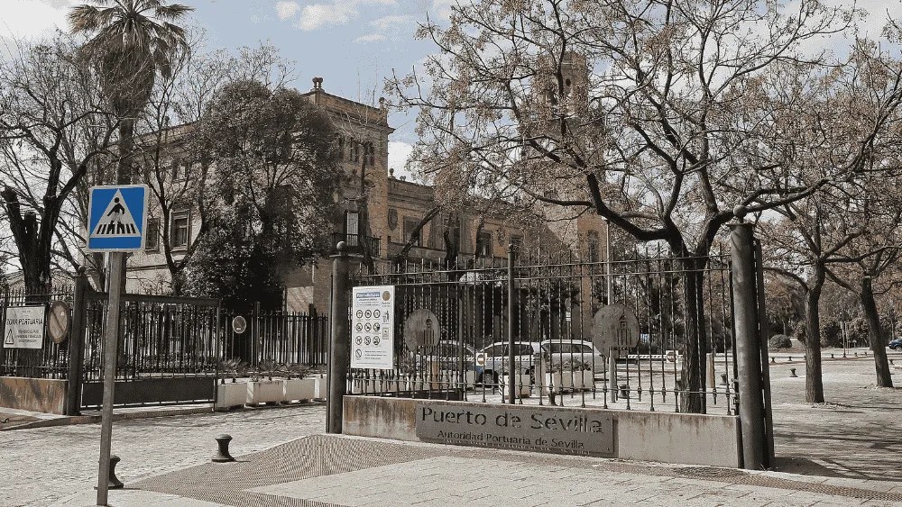 Sede de la Comandancia Naval de Sevilla, situada en el que fuera Pabellón de la Marina de Guerra en la Exposición Iberoamericana de 1929