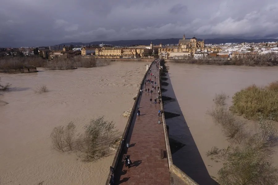 borrasca Leonardo puente Córdoba