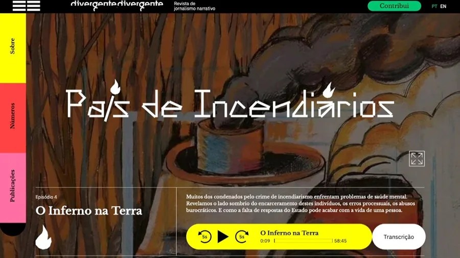 La revista lusa 'Divergente' ha sido galardonada con el Premio Internacional Rey de España de Periodismo, en la categoría Medioambiental