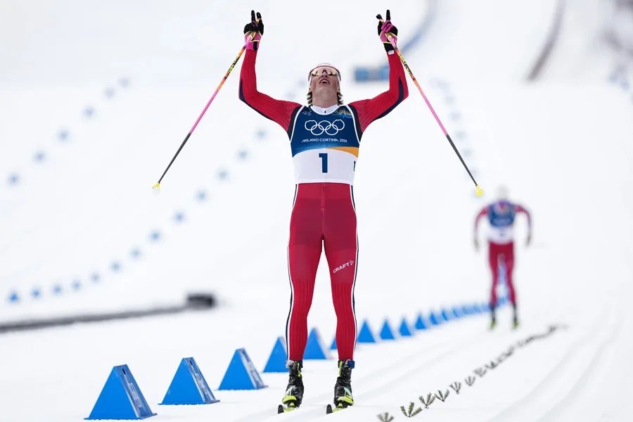 Klaebo juegos esquí