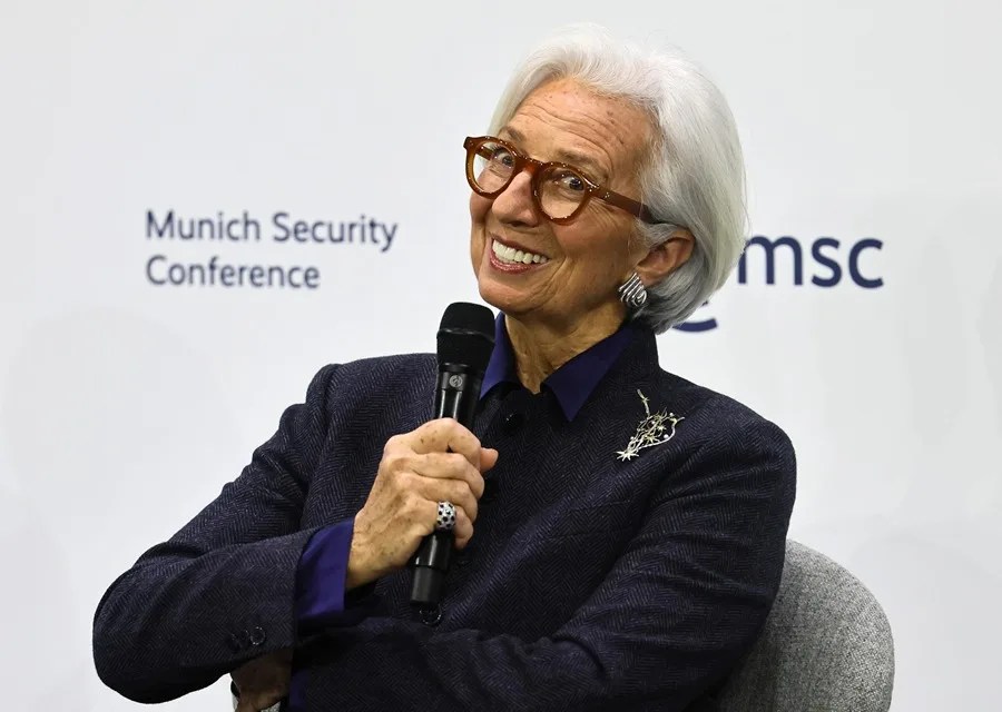 La presidenta del Banco Central Europeo (BCE), Christine Lagarde