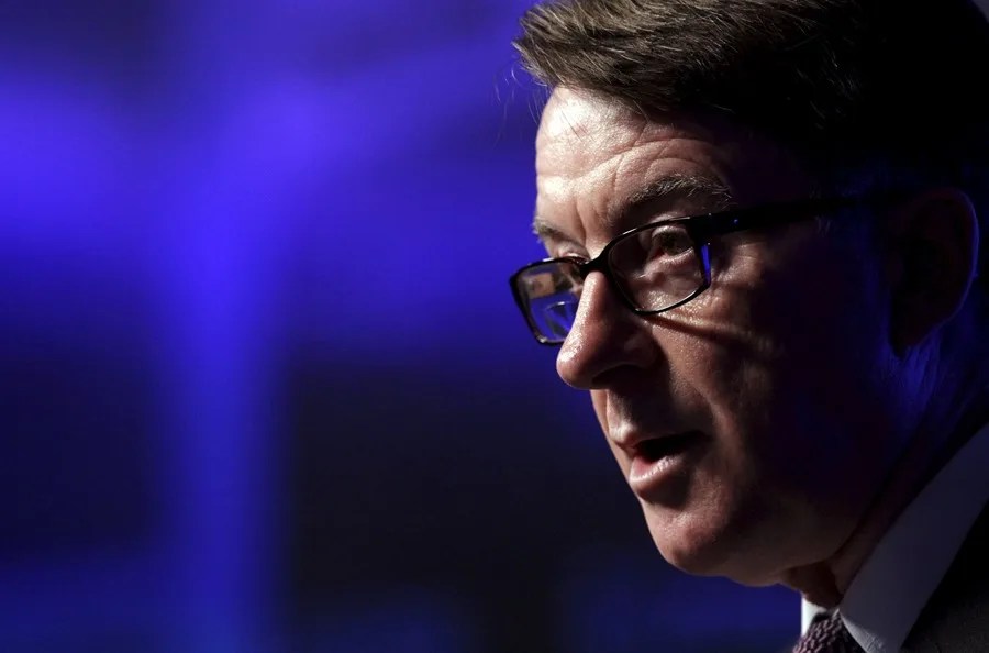 Peter Mandelson, en una imagen de archivo.