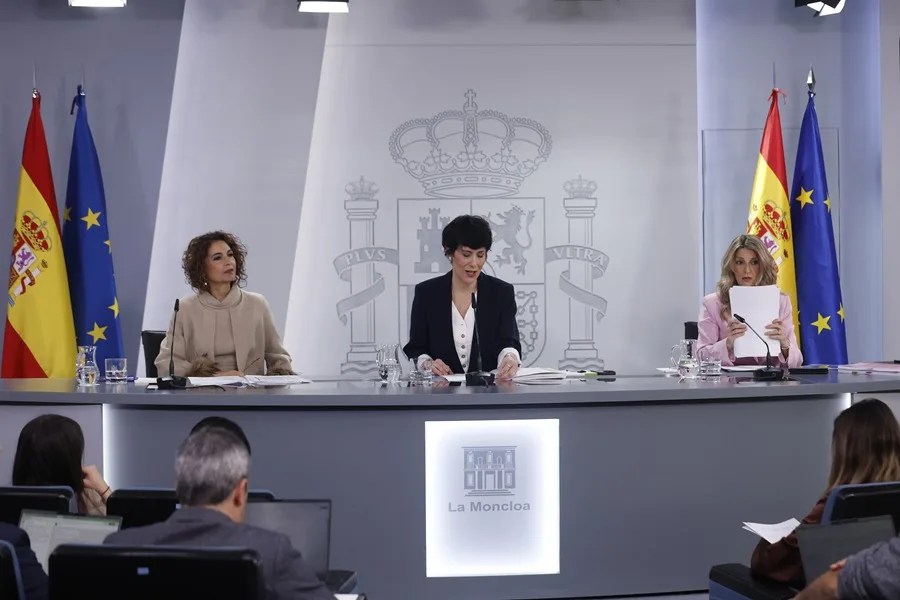 Rueda de prensa tras la reunión del Consejo de Ministros