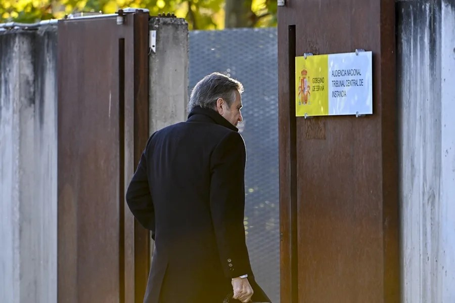 El hijo de Jordi Pujol, Josep Pujol Ferrusola a su llegada a la Audiencia Nacional