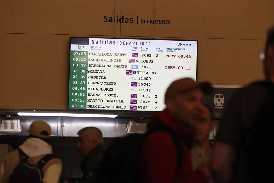 Estación de Tren de Delicias, en Zaragoza en una imagen de archivo.