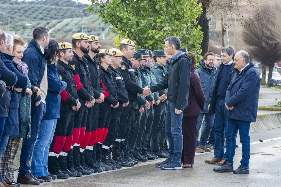 sanchez visita zonas afectadas borrascas