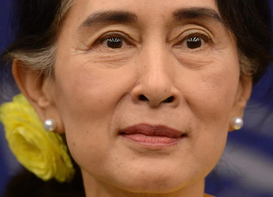 La líder de la oposición birmana, Aung San Suu Kyi