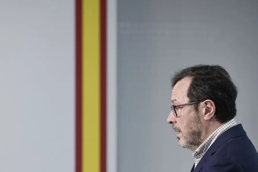El portavoz de Vox, José Antonio Fúster,