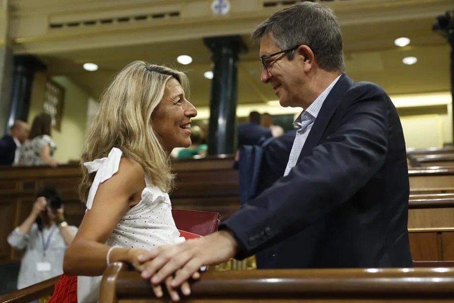 Yolanda Díaz renuncia PSOE