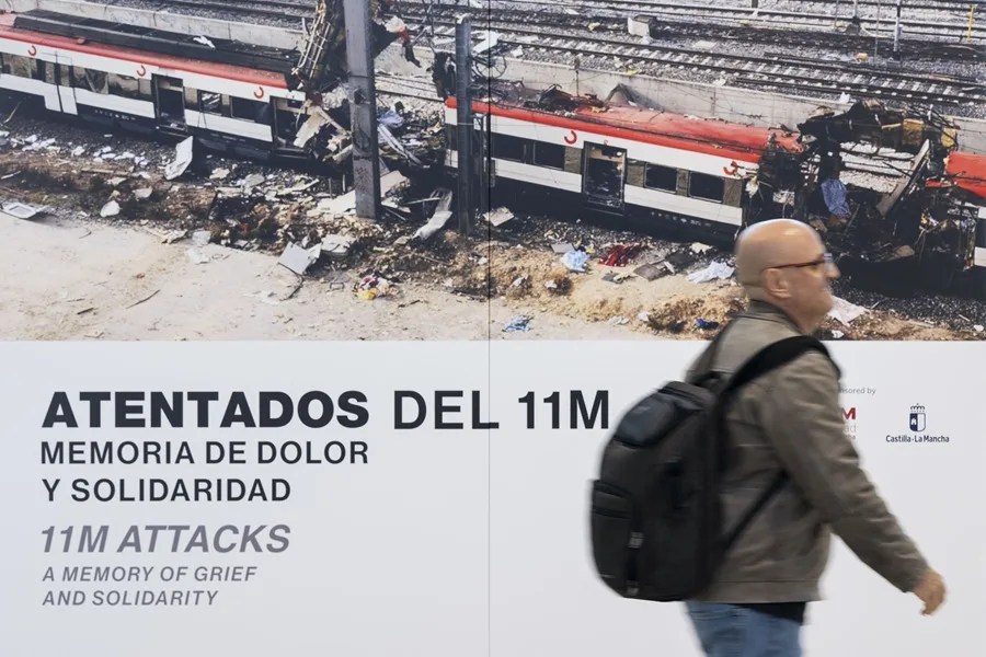 En memoria de las víctimas del 11M.